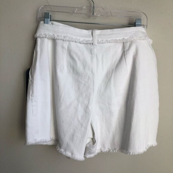 TOMMY HILFIGER St.Tropez Casual White Denim Jean Wrap Skirt Skort NWT - Picture 8 of 10